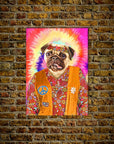 'The Hippie (Female)' Personalized Dog Poster