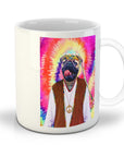 'The Hippie (Male)' Personalized Pet Mug