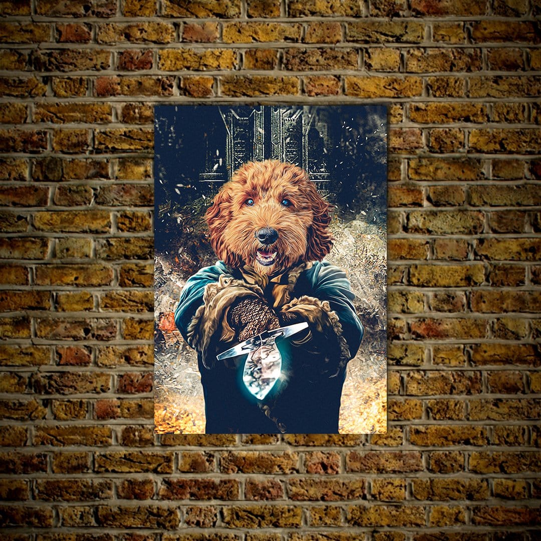 &#39;The Hobdogg&#39; Personalized Pet Poster