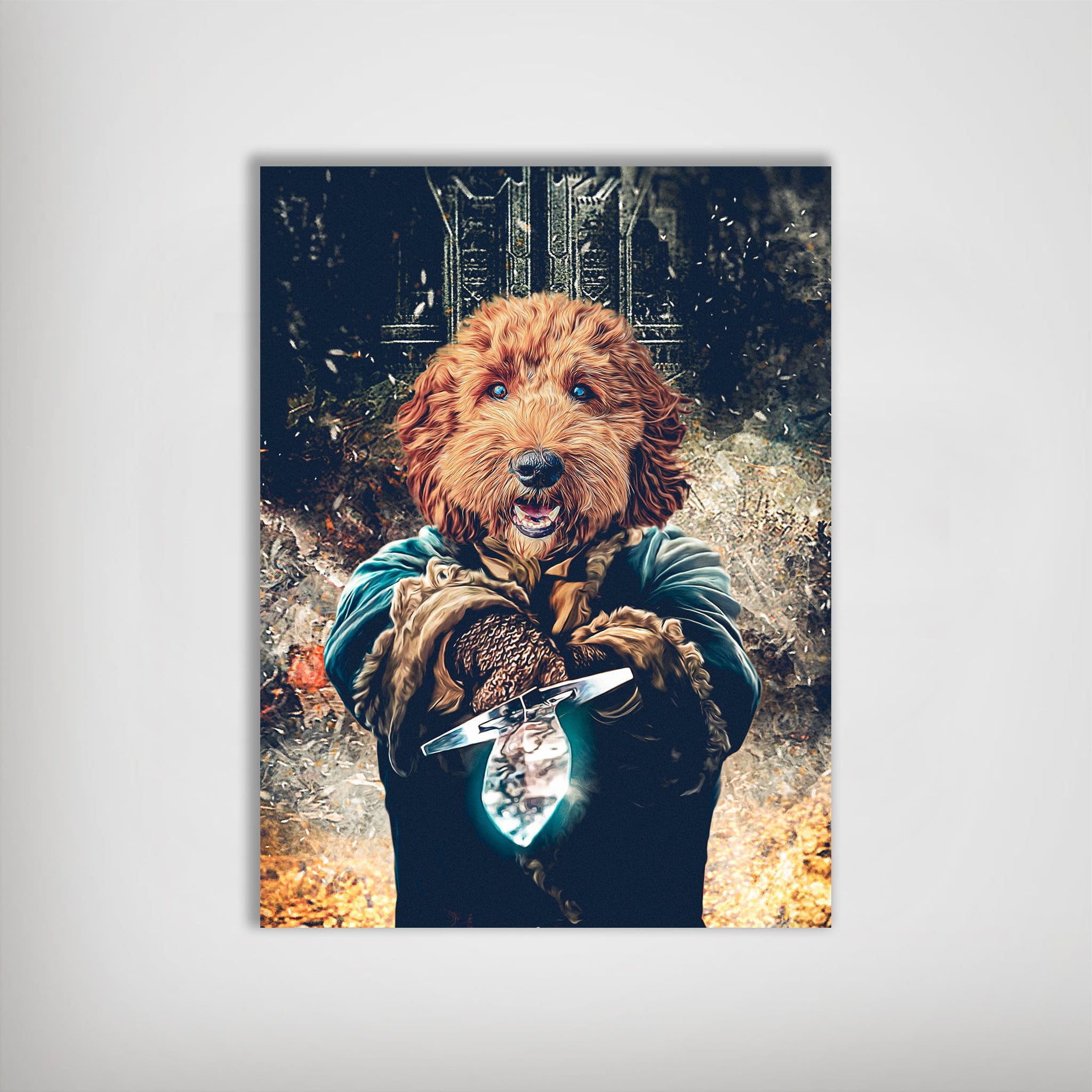 &#39;The Hobdogg&#39; Personalized Pet Poster