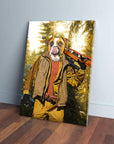 'The Hunter' Personalized Pet Canvas
