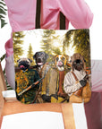 'The Hunters' Personalized 4 Pet Tote Bag