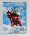 Manta personalizada para mascotas 'The Iron Doggo' 