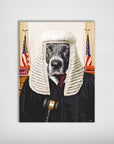 'The Judge' Personalized Pet Poster