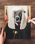 'The Judge' Personalized Pet Puzzle
