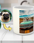 'The Lowrider'  Personalized 3 Pet Mug
