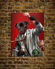 'The Mad Scientist' Personalized Pet Poster