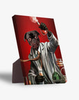 'The Mad Scientist' Personalized Pet Standing Canvas