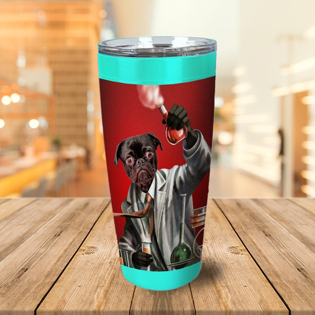 &#39;The Mad Scientist&#39; Personalized Tumbler