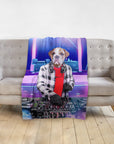 'The Male DJ' Personalized Pet Blanket