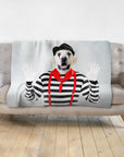 'The Mime' Personalized Pet Blanket