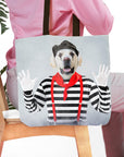 'The Mime' Personalized Tote Bag