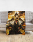'The Mummy' Personalized Pet Blanket