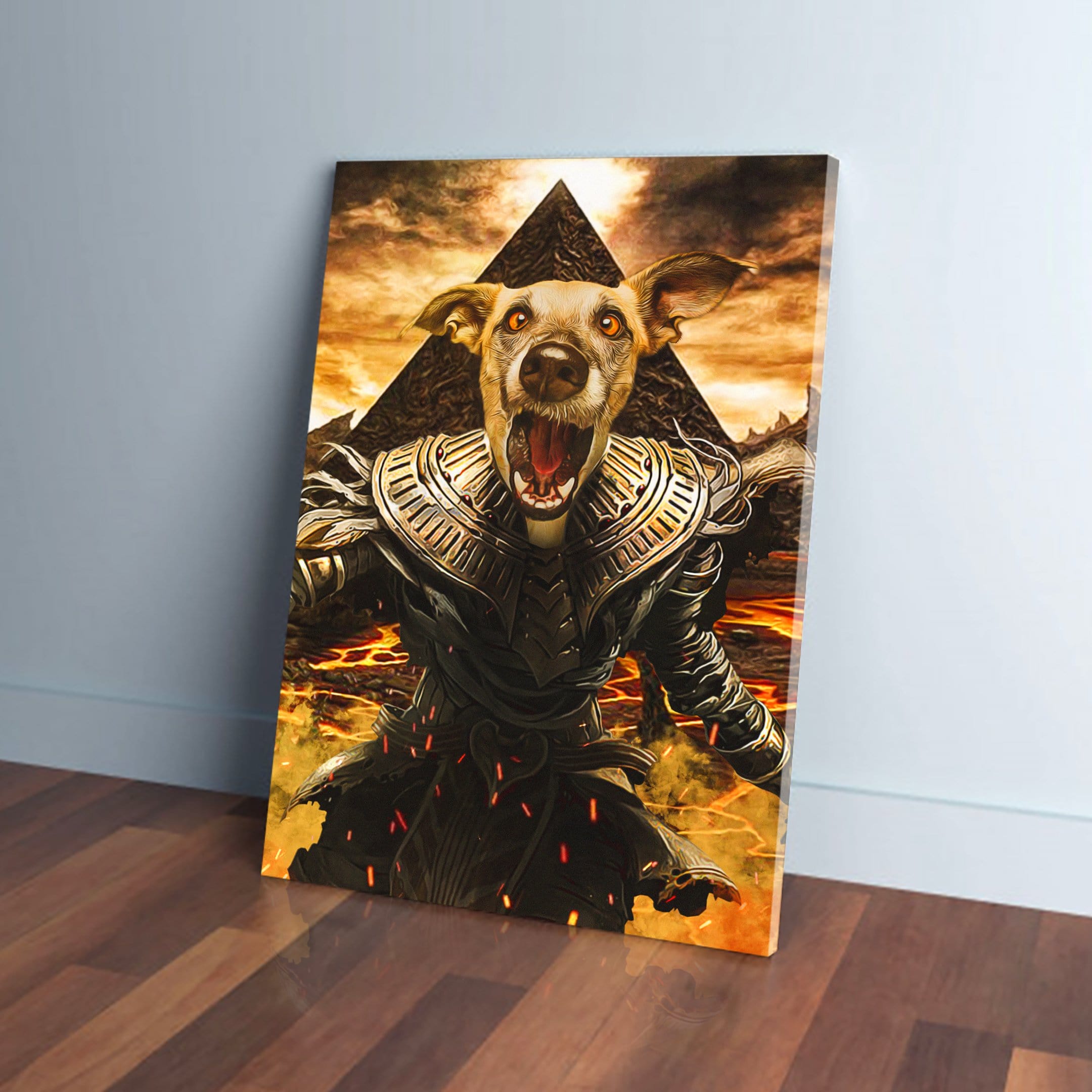 &#39;The Mummy&#39; Personalized Pet Canvas