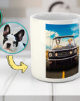 'The Classic Woofstang' Personalized 2 Pet Mug