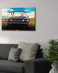 'The Classic Woofstang' Personalized 2 Pet Canvas