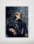 'The Navy Veteran' Personalized Dog Poster