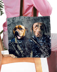 'The Navy Veterans' Personalized 2 Pet Tote Bag