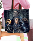 'The Navy Veterans' Personalized 4 Pet Tote Bag