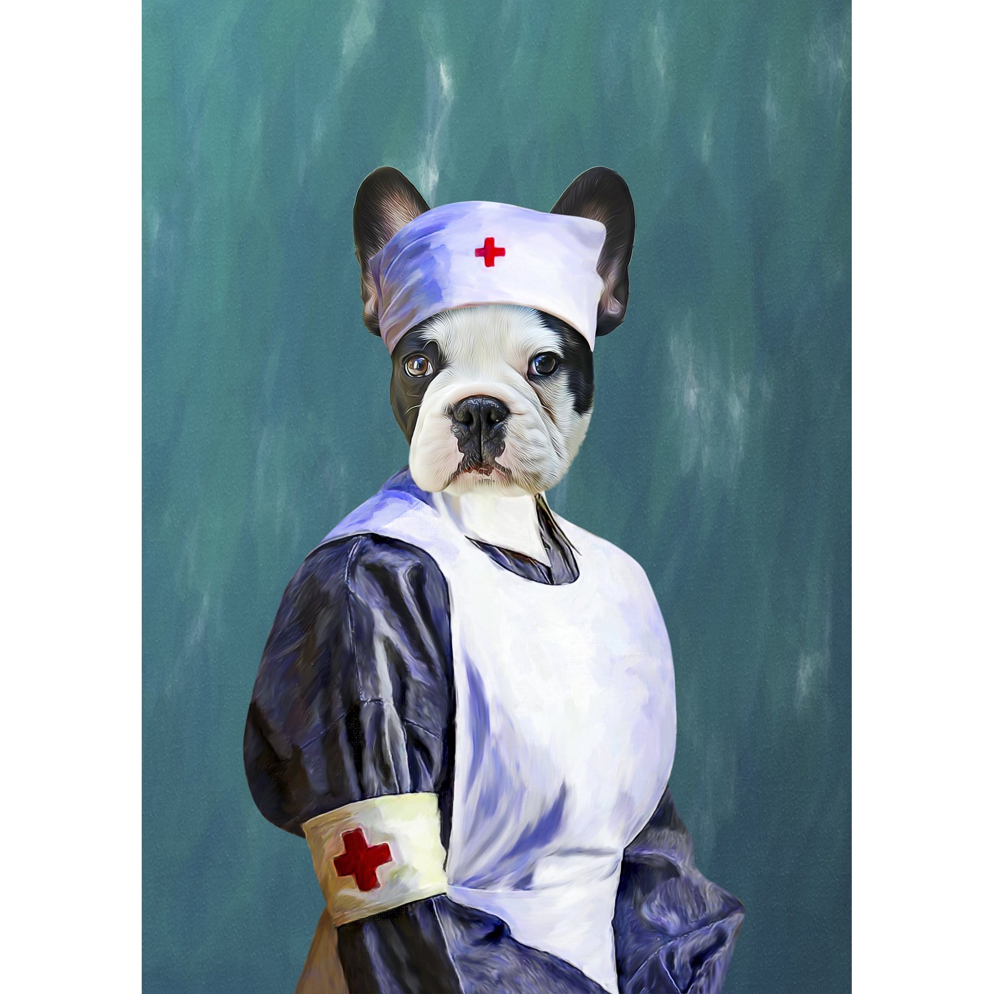 Retrato digital &#39;La enfermera&#39;