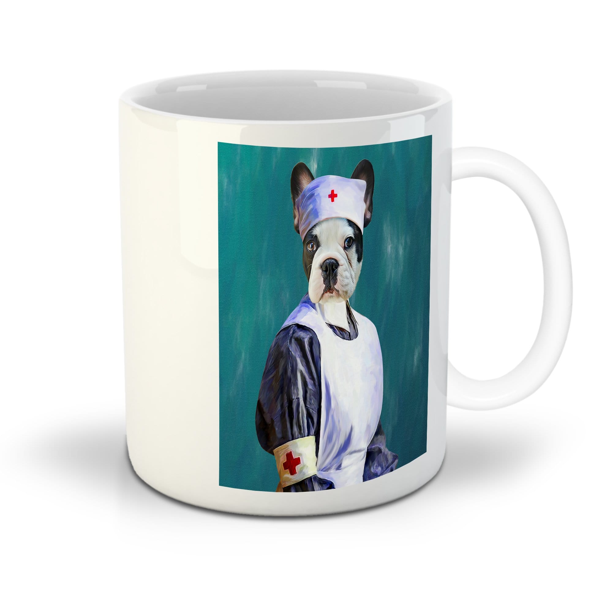 &#39;The Nurse&#39; Custom Pet Mug