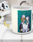 'The Nurses' Custom 2 Pets Mug