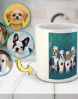'The Nurses' Personalized 4 Pet Mug