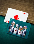 'The Nurses' Personalized 4 Pet Playing Cards
