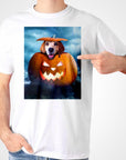 'The Pawmpkin' Personalized Pet T-Shirt