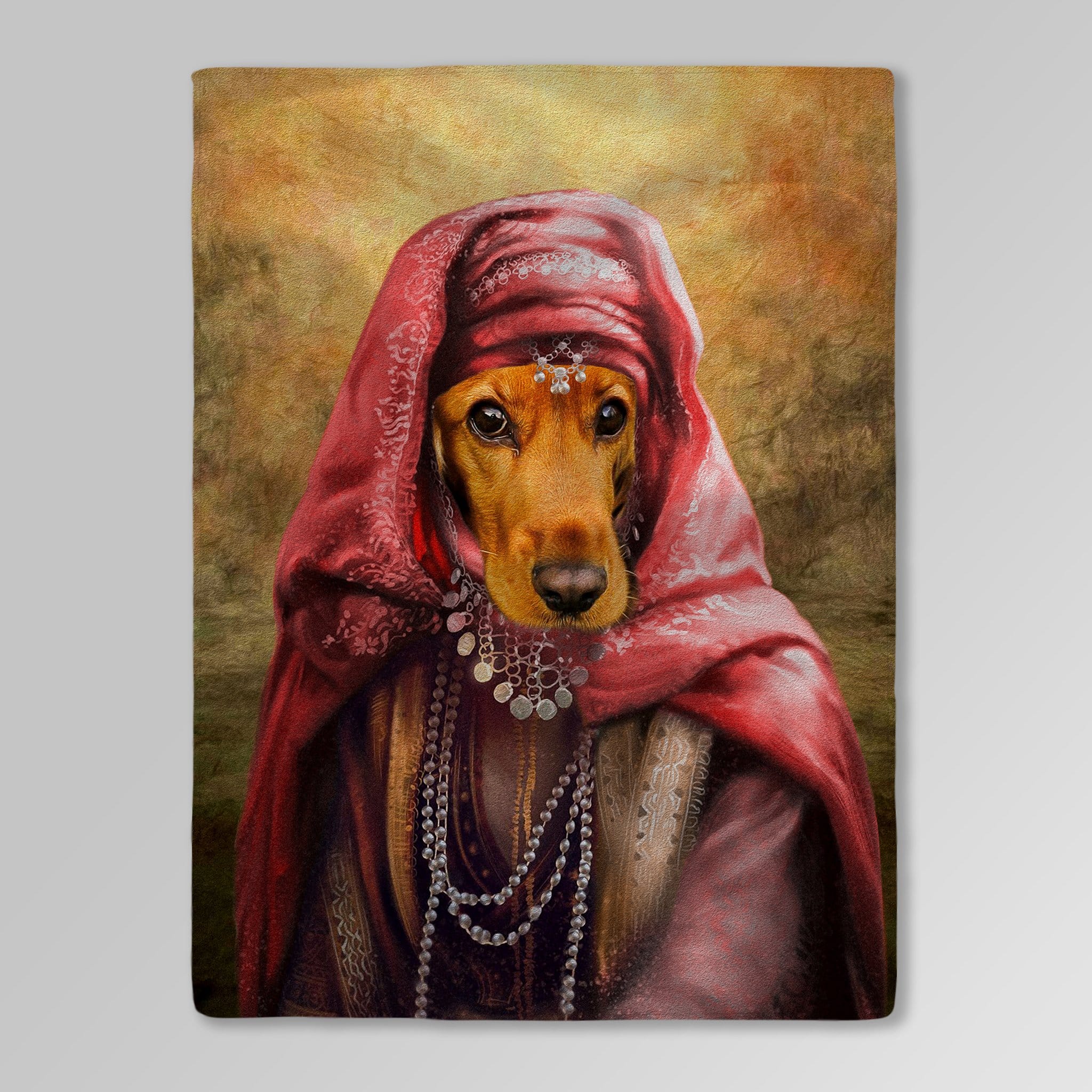 &#39;The Persian Princess&#39; Personalized Pet Blanket