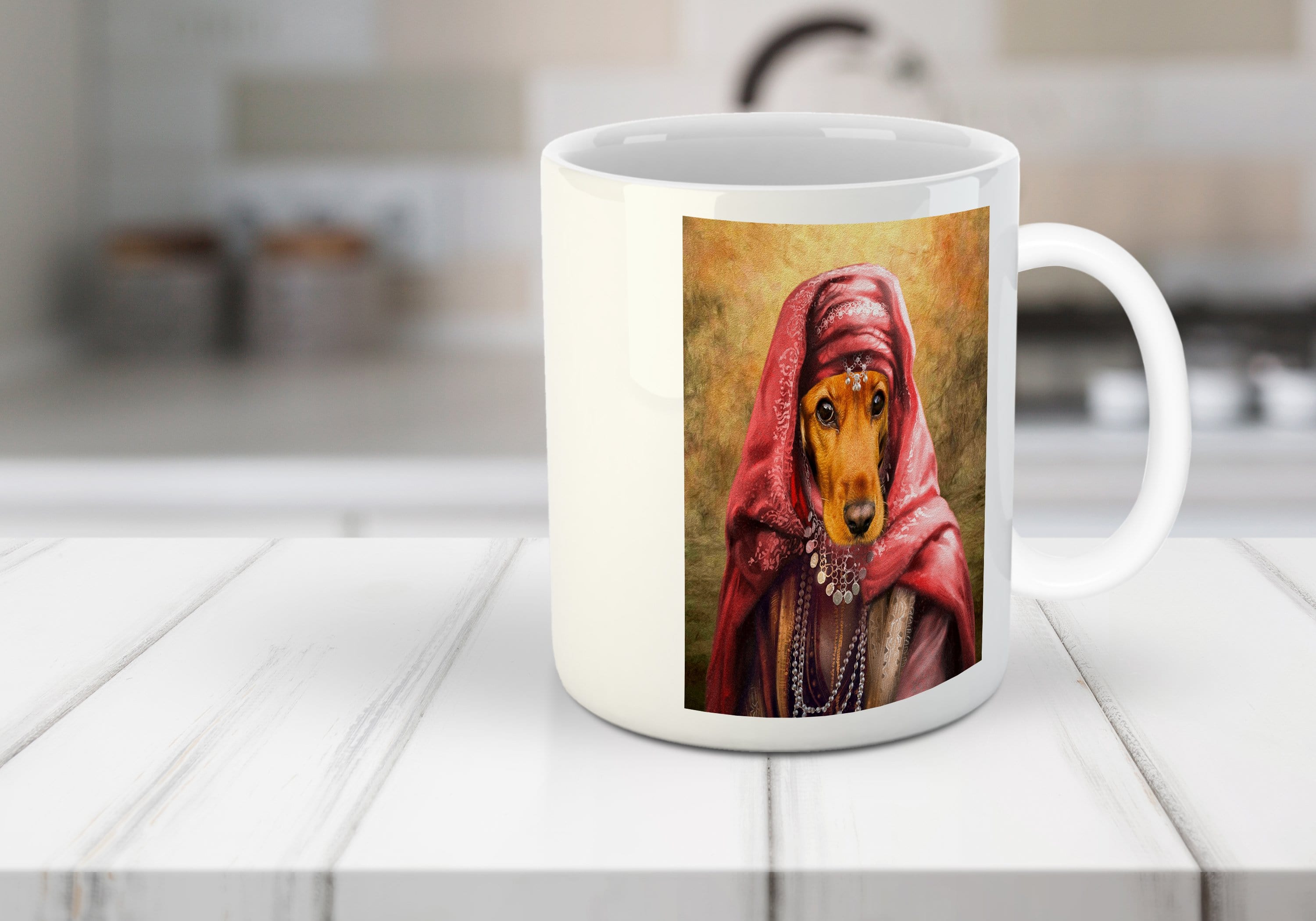 &#39;The Persian Princess&#39; Personalized Pet Mug