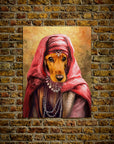 'The Persian Princess' Personalized Pet Poster
