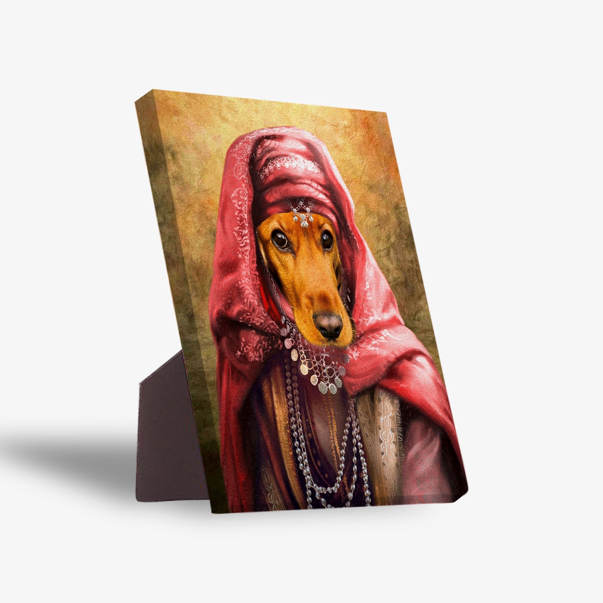 &#39;The Persian Princess&#39; Personalized Pet Standing Canvas