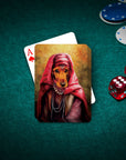 'The Persian Princess' Personalized Pet Playing Cards