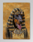 'The Pharaoh' Personalized Pet Blanket