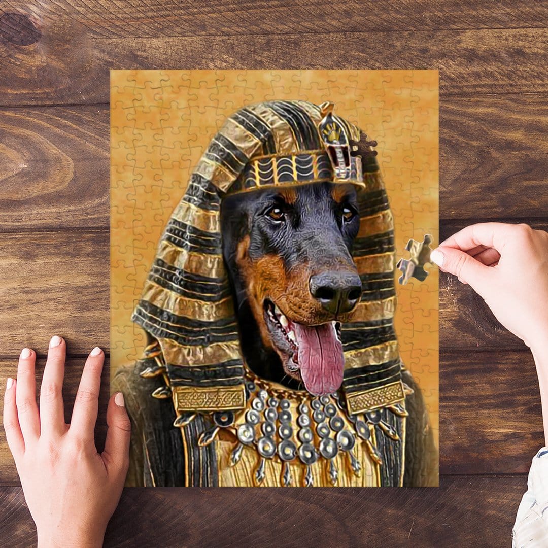 &#39;The Pharaoh&#39; Personalized Pet Puzzle