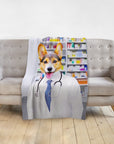 'The Pharmacist' Personalized Pet Blanket