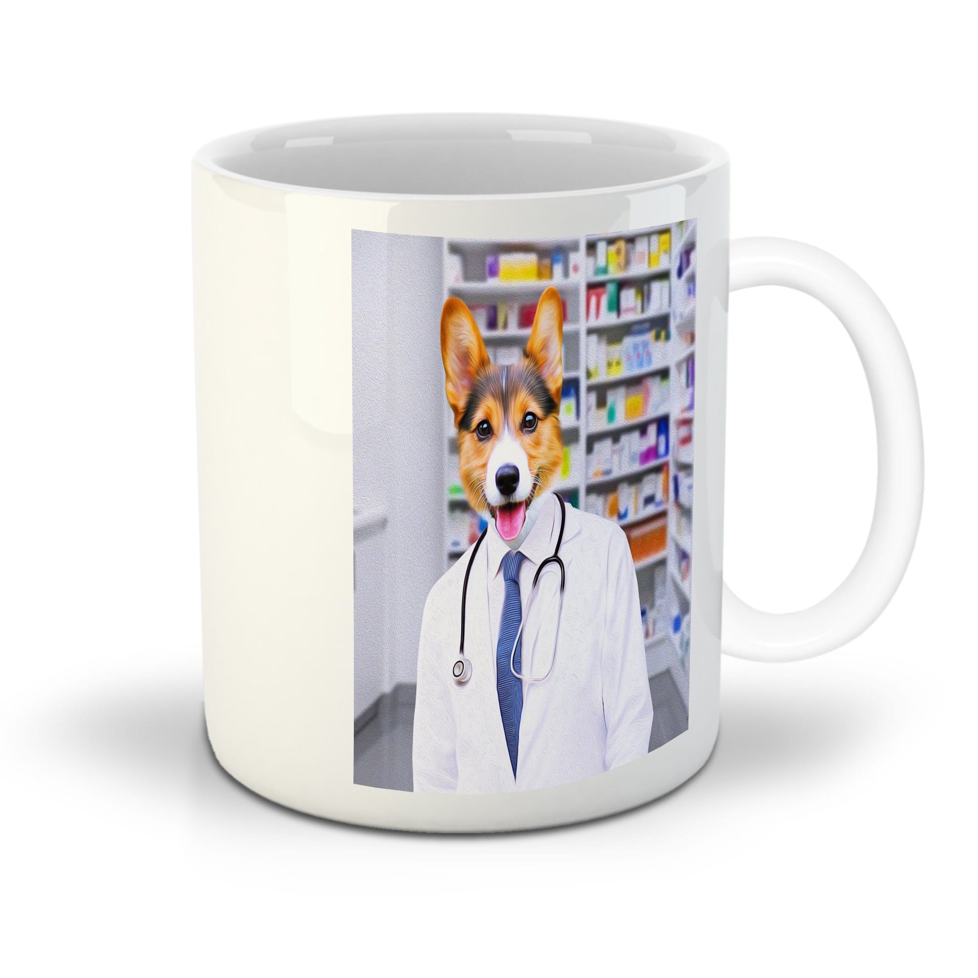 &#39;The Pharmacist&#39; Personalized Pet Mug