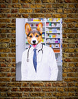 'The Pharmacist' Personalized Pet Poster