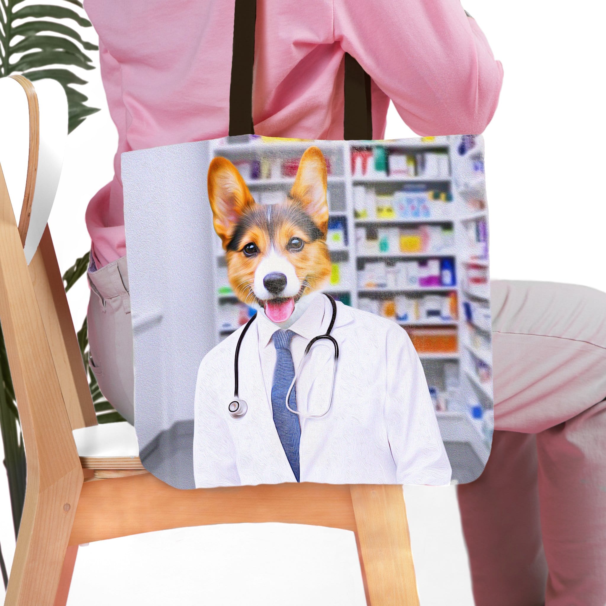 &#39;The Pharmacist&#39; Personalized Tote Bag