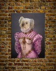 'The Pink Princess' Personalized Pet Poster