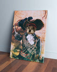 'The Pirate' Personalized Pet Canvas
