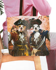 Bolsa Tote Personalizada para 2 Mascotas 'Los Piratas'