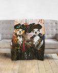 'The Pirates' Personalized 3 Pet Blanket