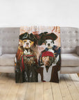 'The Pirates' Personalized 4 Pet Blanket
