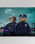 'The Police Officers' Personalized 2 Pet Blanket