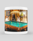 'The Pool Players' Personalized 4 Pet Mug