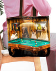 'The Pool Players' Personalized 4 Pet Tote Bag