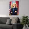 Load image into Gallery viewer, &#39;The President&#39; Personalized Pet Canvas