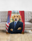 'The President' Personalized Pet Blanket